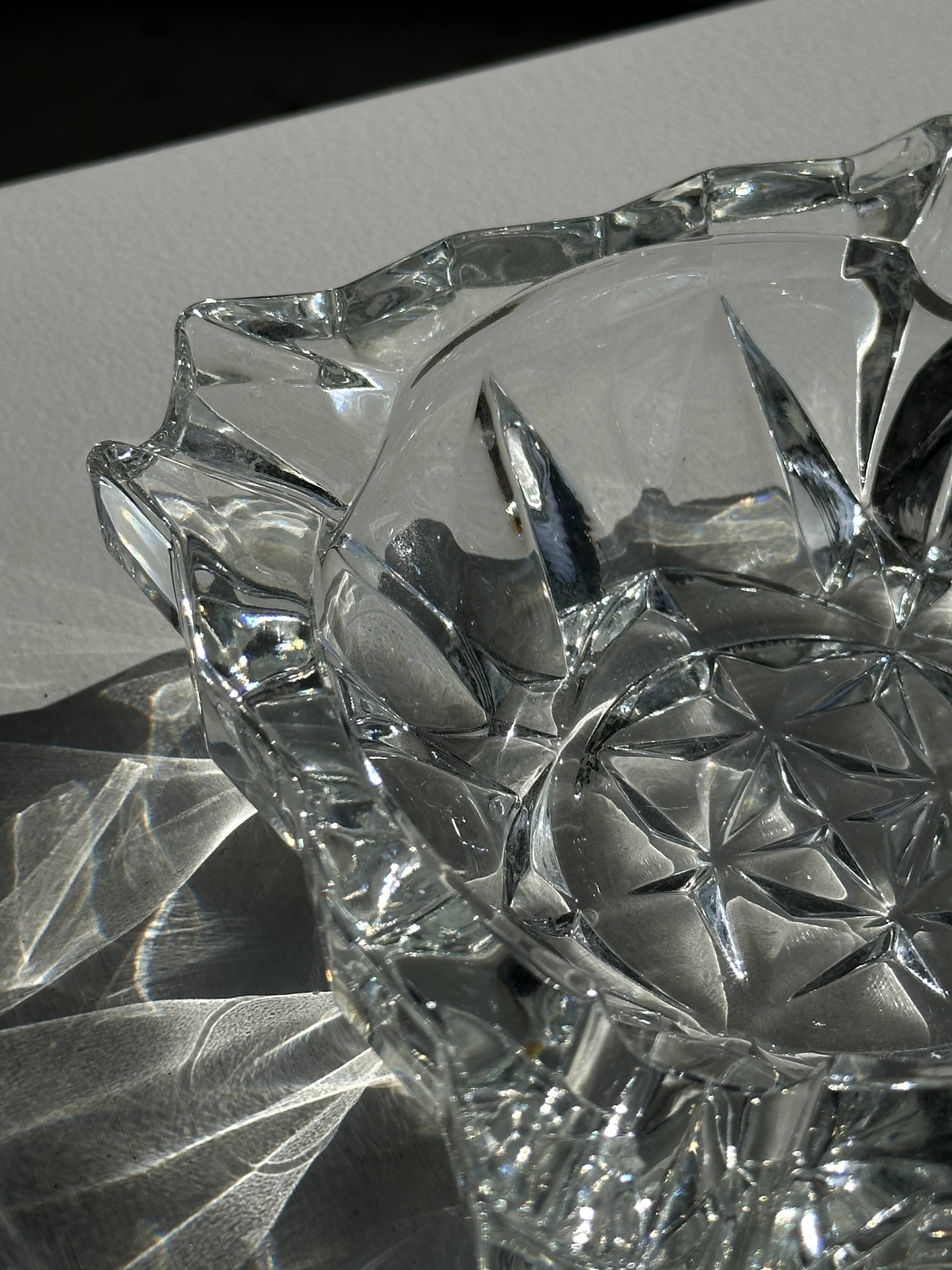 Large square ashtray large diamond tips