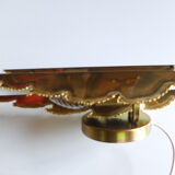 Scandinavian wall lamp by Svend Aage Holm, 1960 in brass