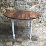Table ronde avec rabats