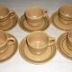Pair of 2 Savoie Sarreguemines cups and saucers