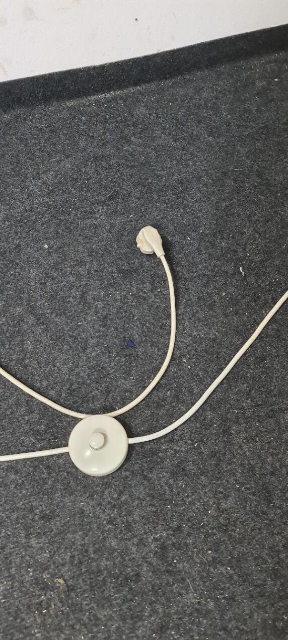 Vintage chrome floor light