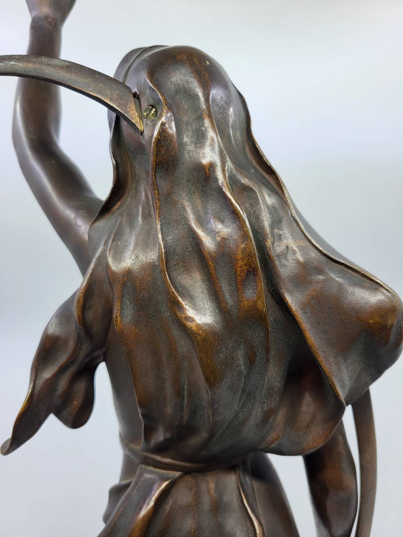 Bronze sculpture "The Shepherd's Star" by Henri Louis Levasseur 1880