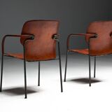 "Lalanda" armchairs by Gianfranco Frattini, Spain, 1980s