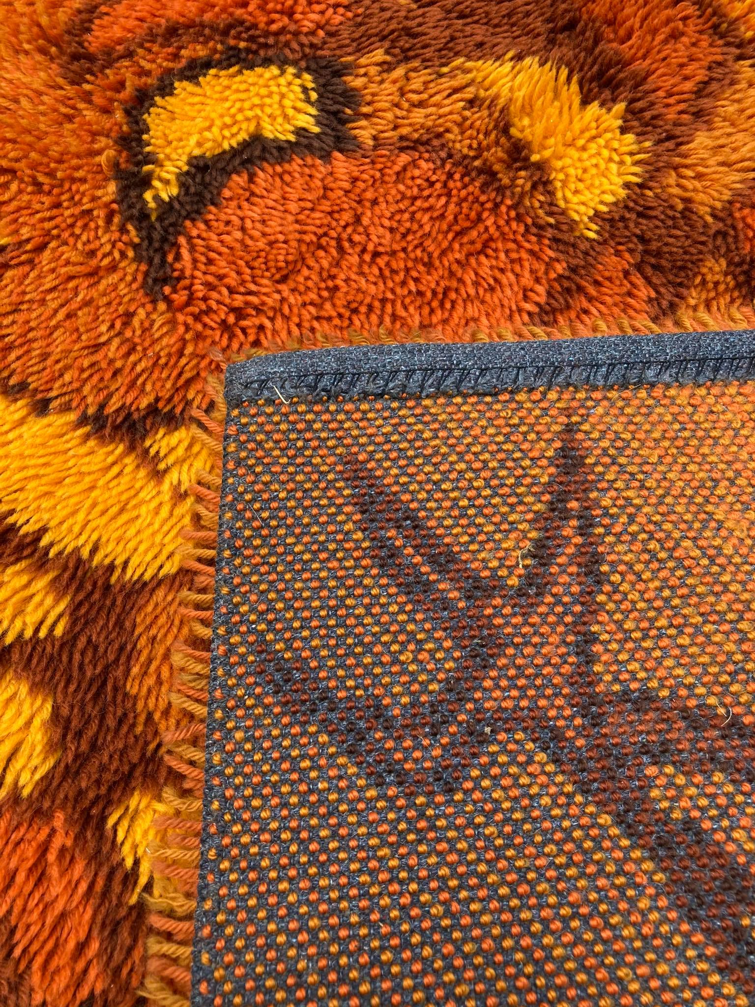 Ege taepper rya wool rug 1970