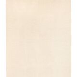 Tapis en coton recycle ecru 150 x 100 cm