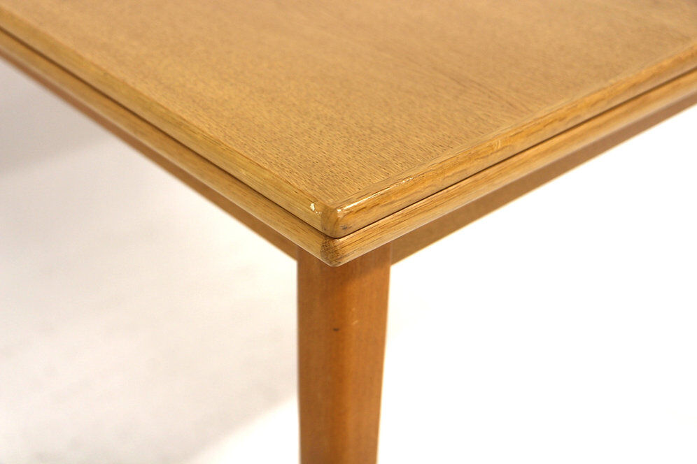 Oak "folding" dining table, Sweden, 1960