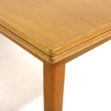 Oak "folding" dining table, Sweden, 1960