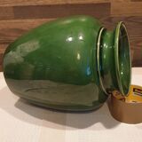 Vase vert H.26cm