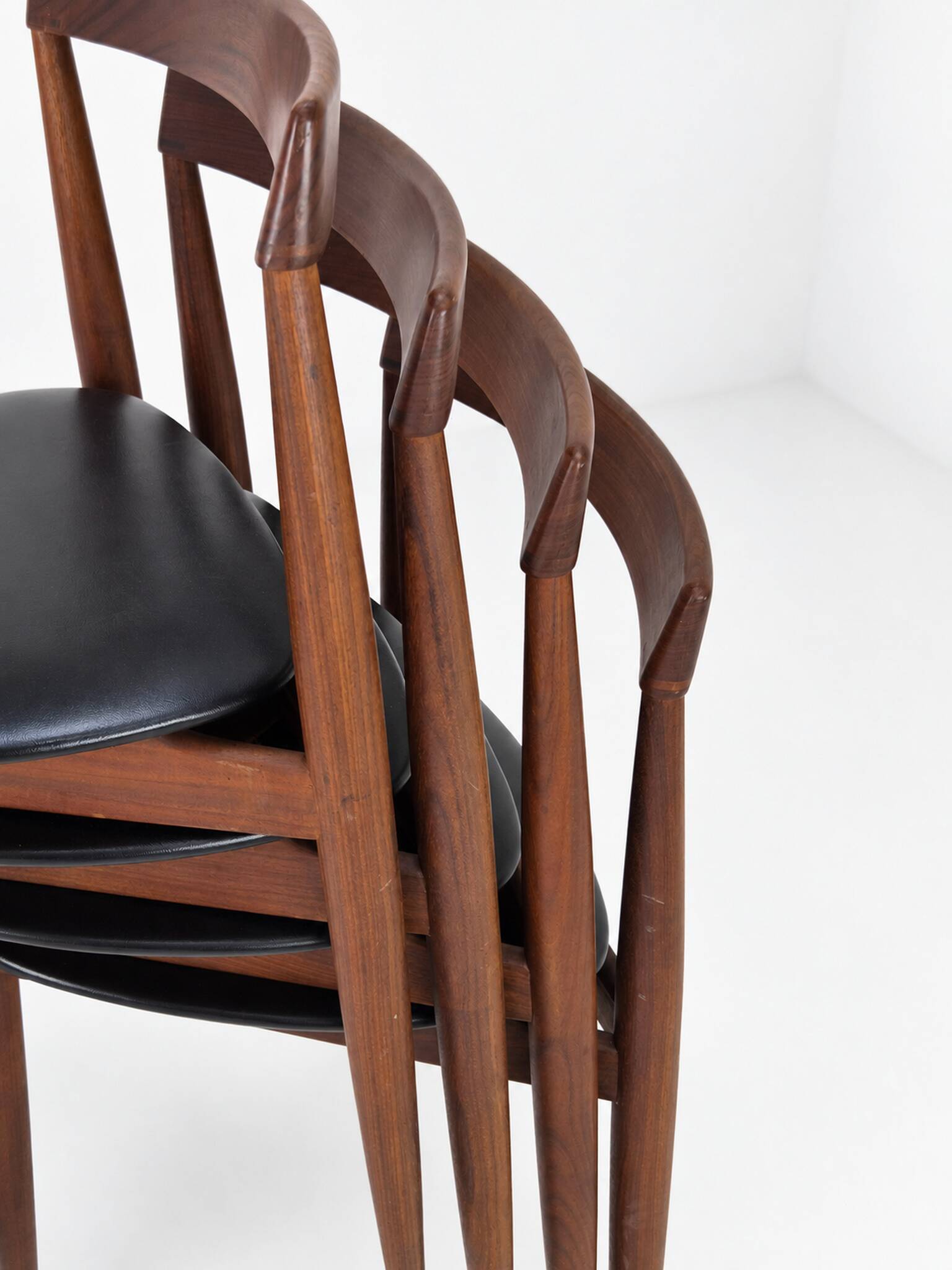 Roundette Teak Extendable Dining Set by Hans Olsen for Frem Røjle