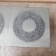 Mid-century brutalist coffee table