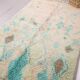 Turquoise Vintage Boujaad Rug 158 cm x 262 cm - Moroccan Wool rug Handmade