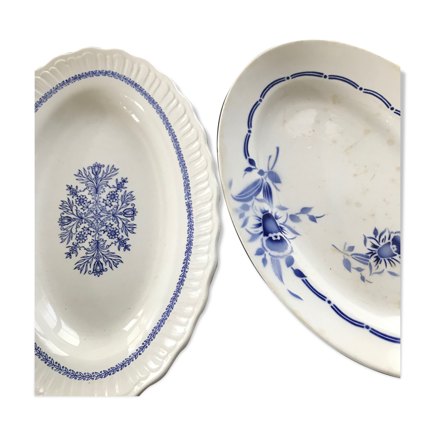 PRODUCEd BHV Lot of 2 old dishes.