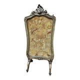 pare feu cheminée Louis XV Rocaille noyer XIXeme