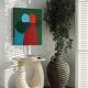 Canvas painting "come closer"