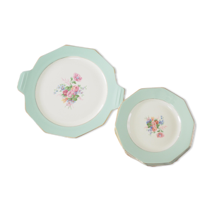 Service à dessert  6 - plat assiettes