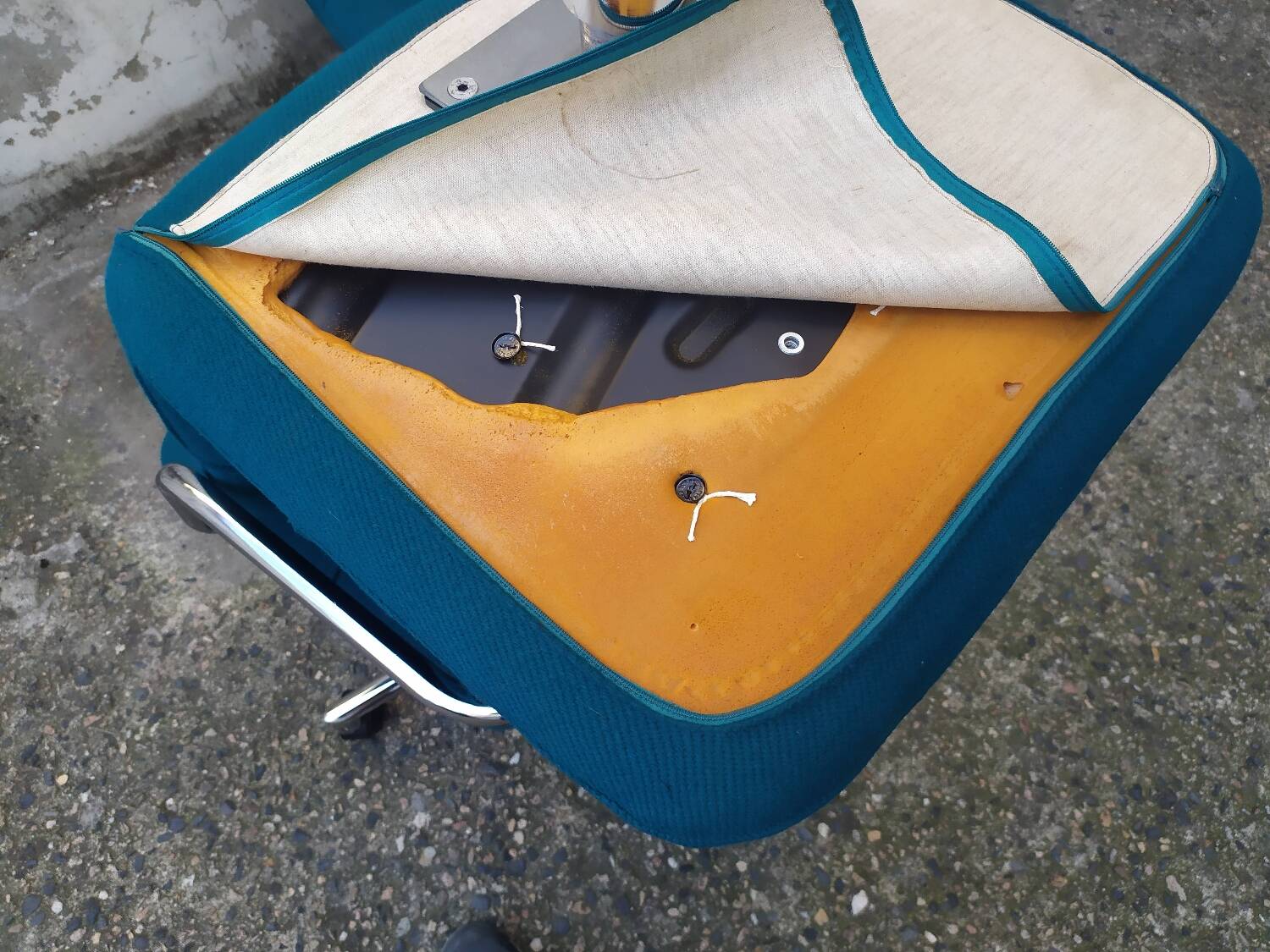 Fauteuils bureau Airborne vintage