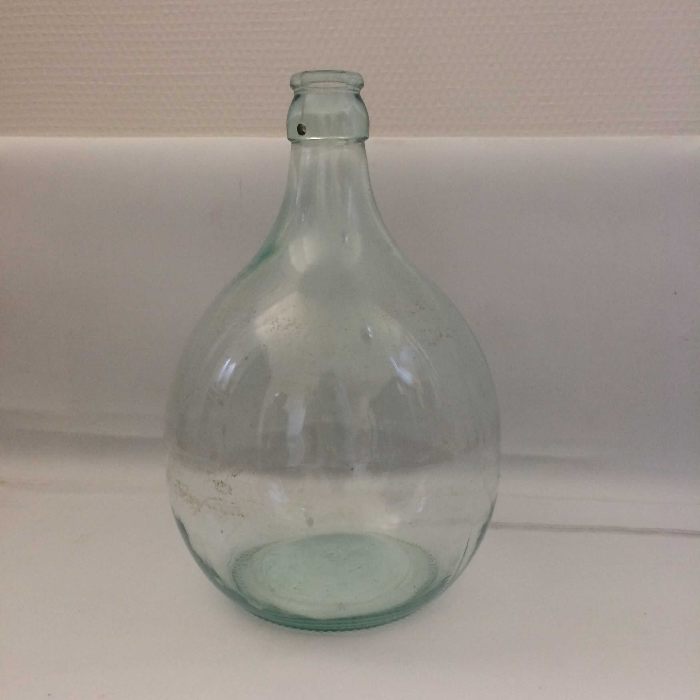 Demijohn transparent glass