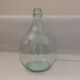 Dame jeanne en verre transparent