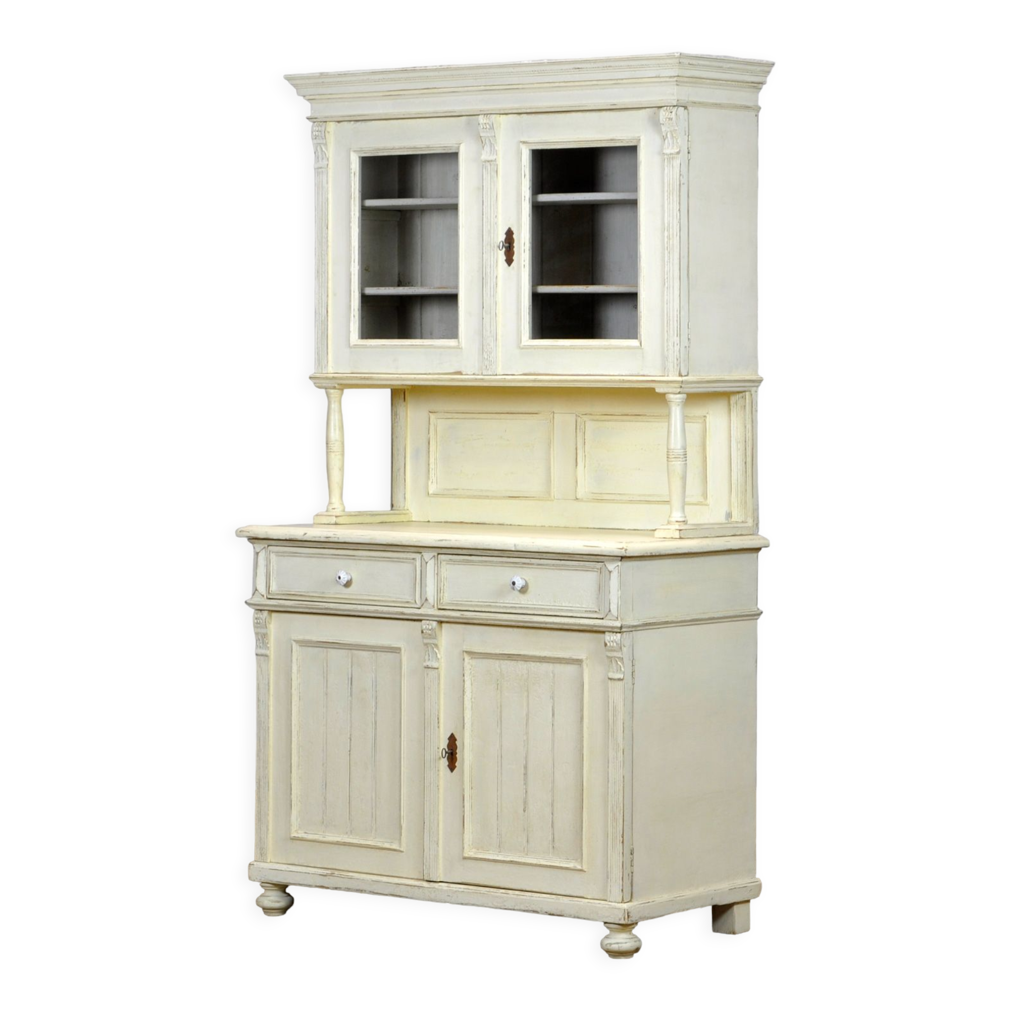 Solid pine kitchen cupboard 1920's