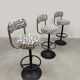 Swedish design Cobra barstools Borje Johanson ‘Swirl’