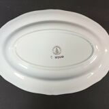 Lot 3 old table service dishes the vintage ceramic Almond from St Amand