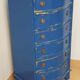 blue ragpicker 6 drawers