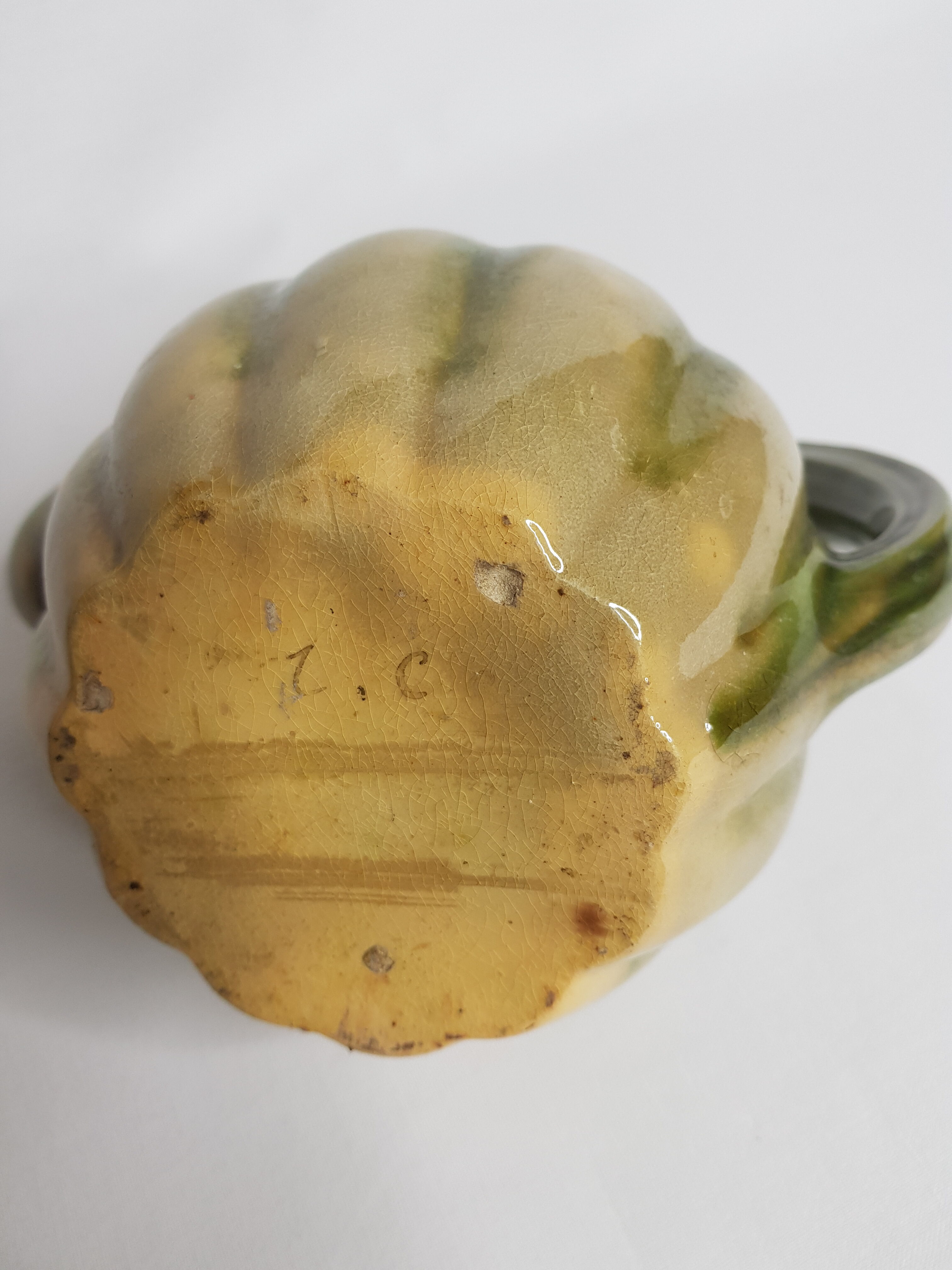 "Longchamp" "Longchamp" barabotine pitcher in the shape of a melon