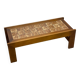 Table basse en bois et céramique