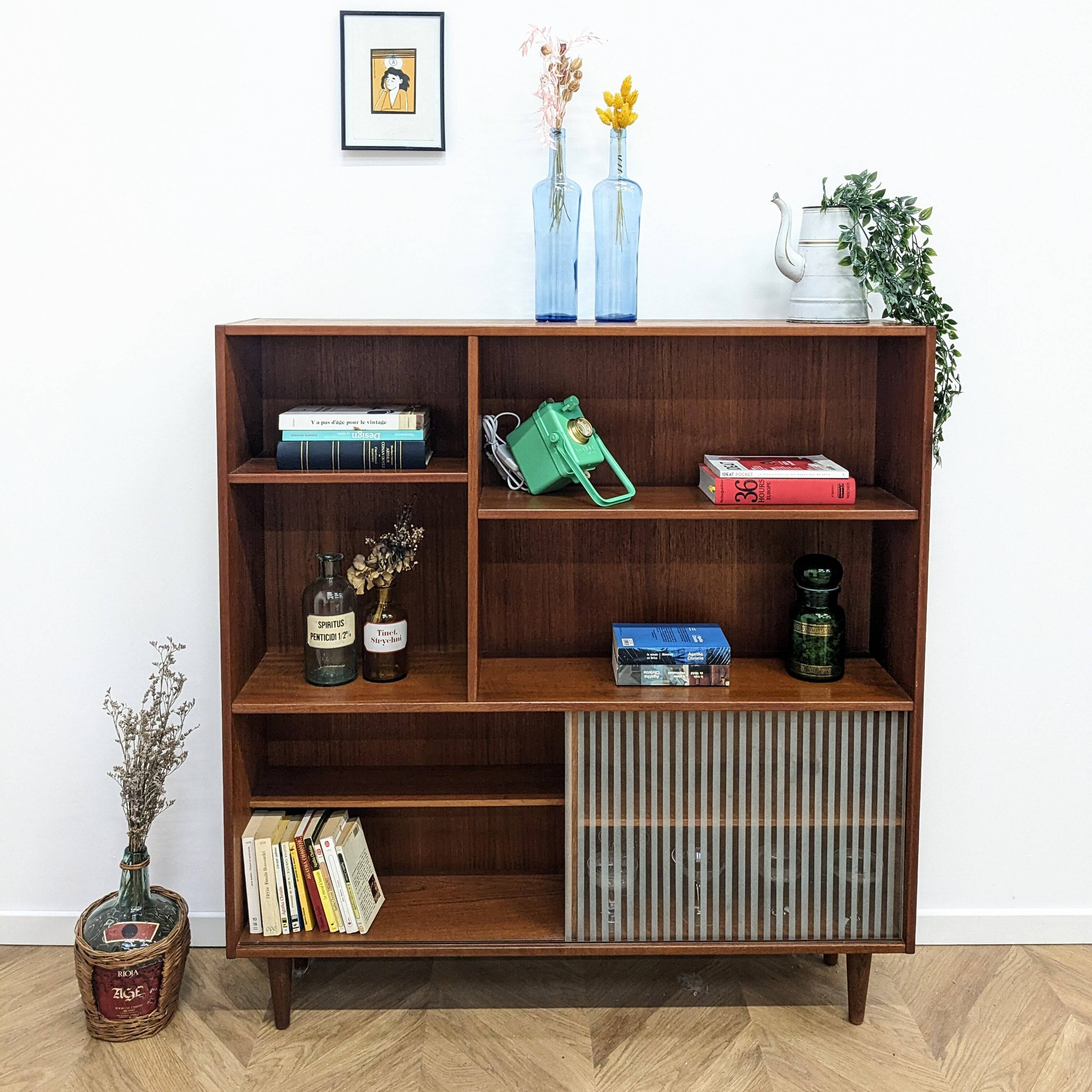 Danish bookcase 60s