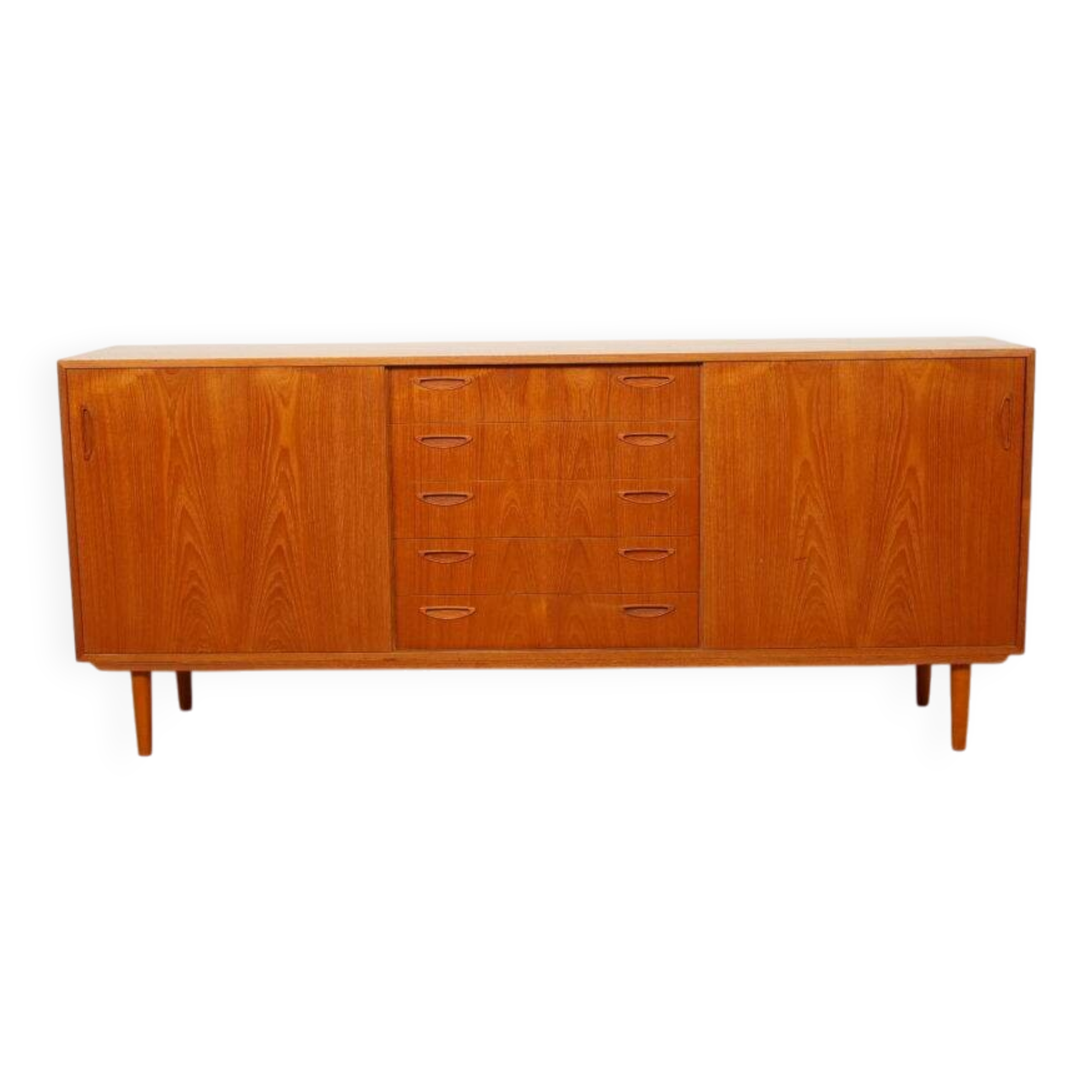 Vintage sideboard | Teak | 196 cm