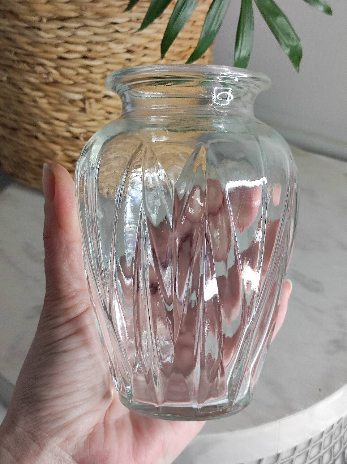 Vase vintage dite " pot a jacinthe "