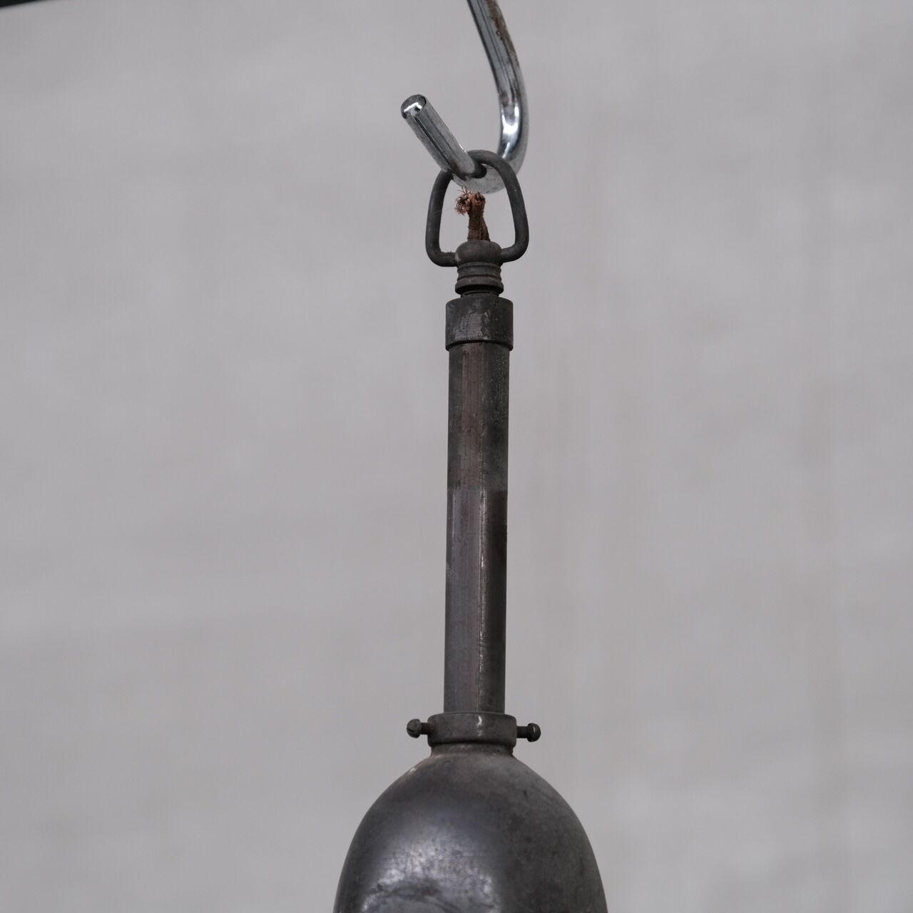 Germany antique two tone glass pendant light