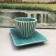 4 vintage ceramic coffee mugs edited by lbvyr circa