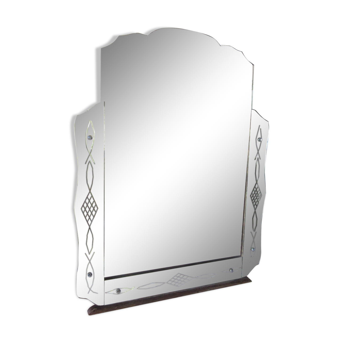 Miroir des années 50 - 102x78cm