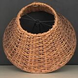 Vintage rattan lampshade