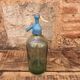 Siphon en verre bleu