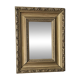 Antique Rectangular Mirror with a gilded wooden frame 35cm x 27cm