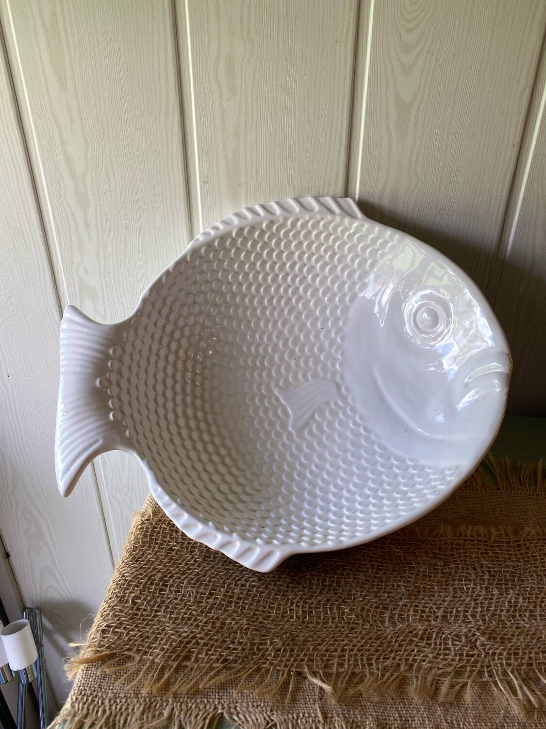 Grand plat à poisson
