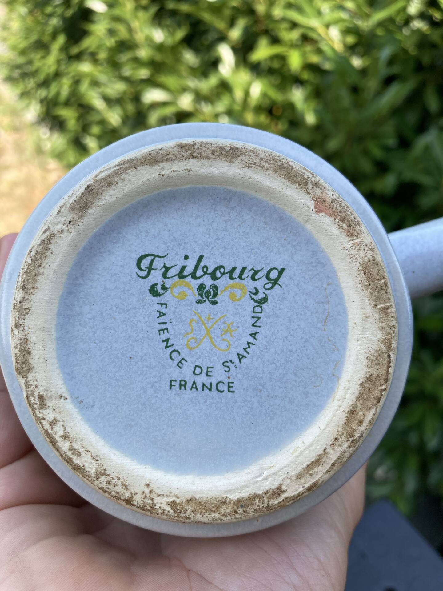 Fribourg Faience Saint Amand design 70 cup