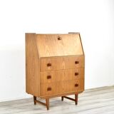 Bureau / Cabinet Mid-Century en teck. Style vintage / moderne / danois.