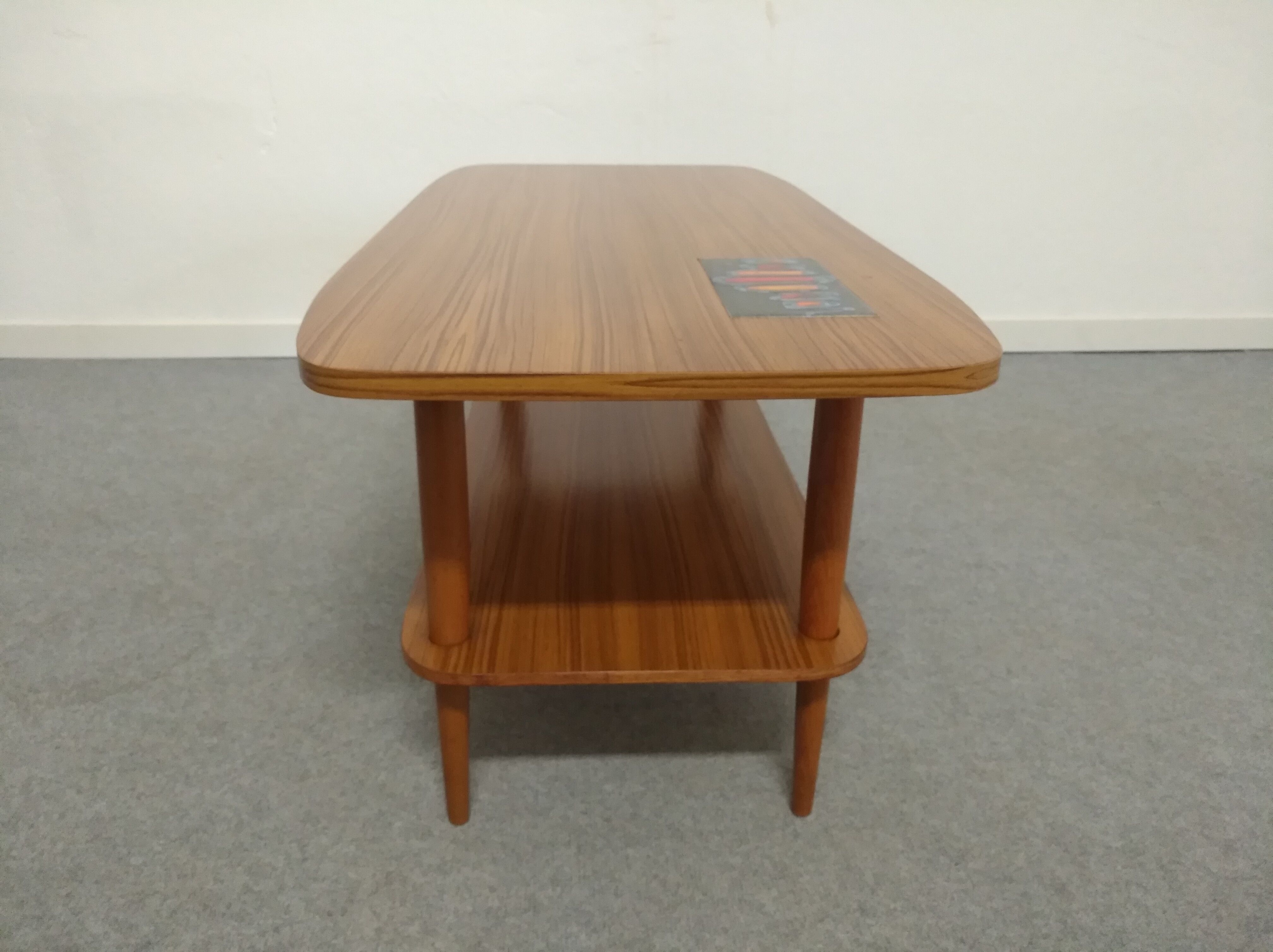 50s coffee table in teak