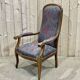 1930s Voltaire armchair in walnut