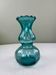 Vintage lagoon blue vase