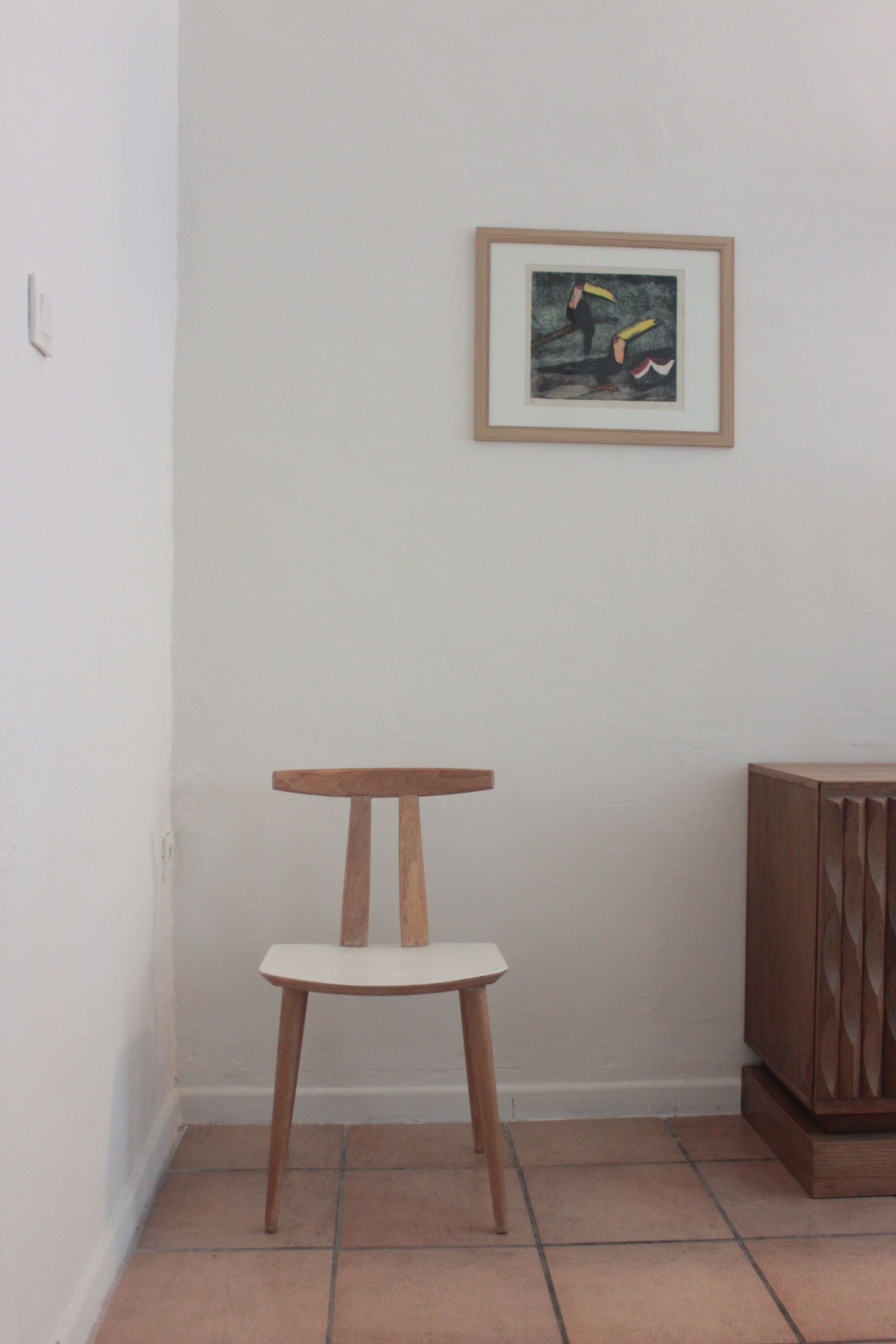 Chair j48, design poul m.volther, 1950, fdb møbler