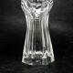 Art Deco vase, crystal, Moser, Czechoslovakia, 1930s