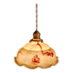 Art Deco pendant light in marbled opaline glass, 1920s-30s