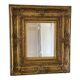 Gilded resin mirror Louis XV H47 X L42 style