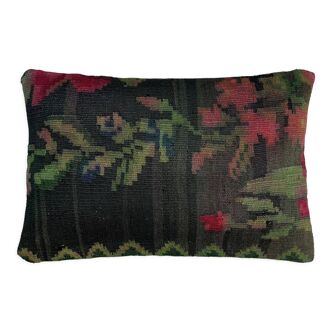 Housse de coussin kilim turc vintage 30x50cm