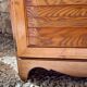 Low sideboard and jam cupboard set - solid wood