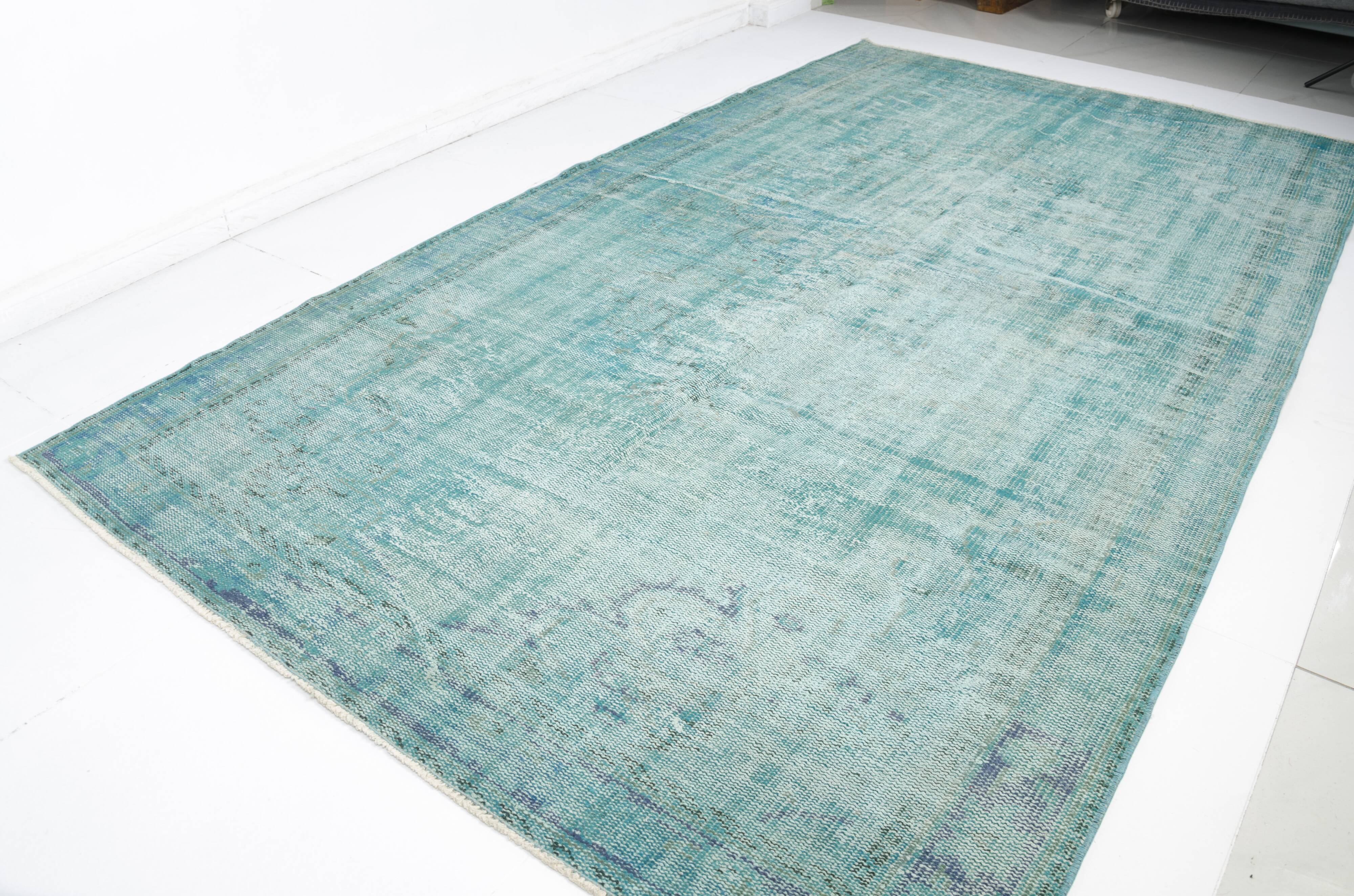 Turqouise Vintage Floor Rug  sku-2511